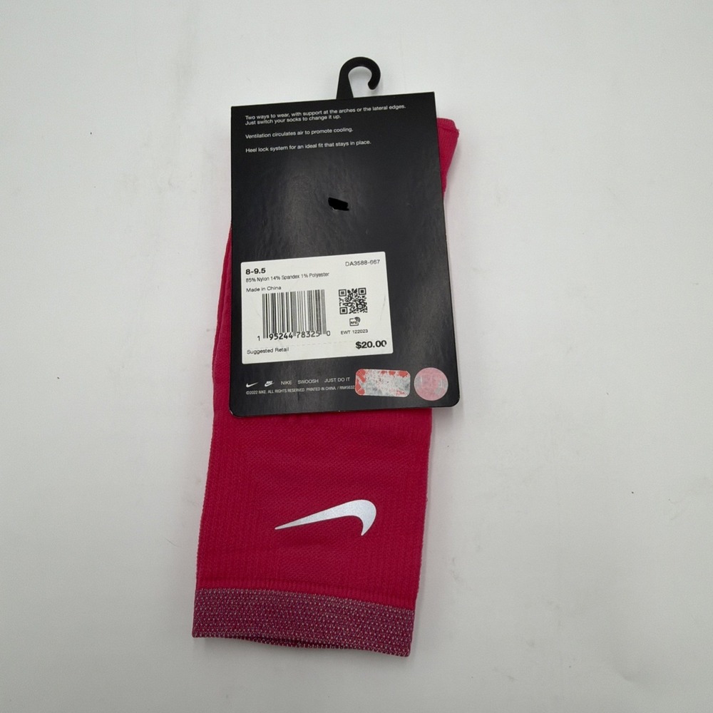 Nike Spark Light Weight Ankle Running Socks Mens 8-9.5 Womens 9.5-11 - Picture 2 of 2